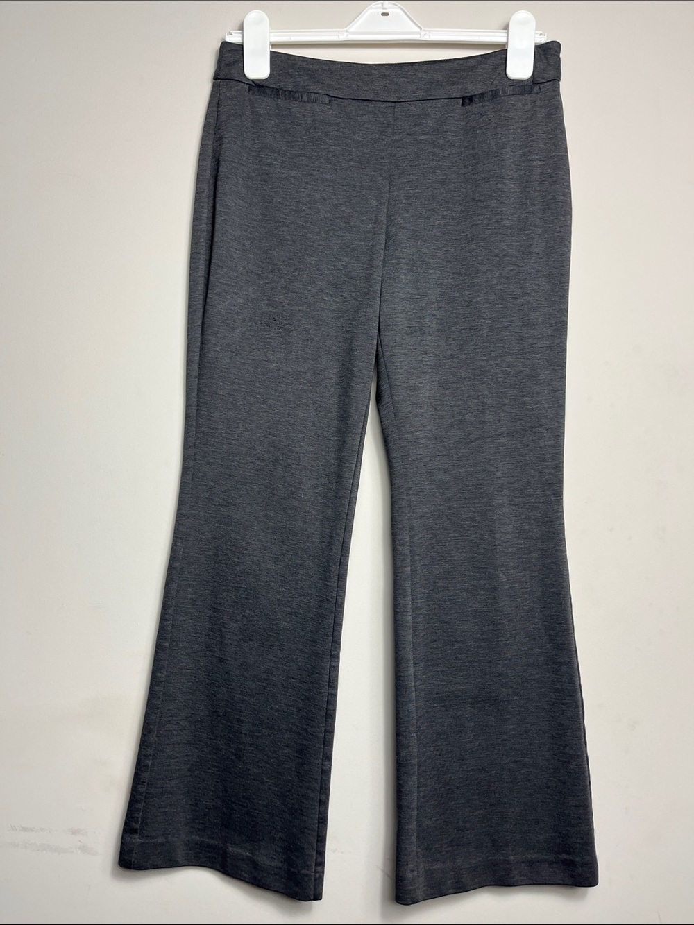 New York & Company Stretch Dress Pants Women’s M Petite Gray Pull On Work Pants